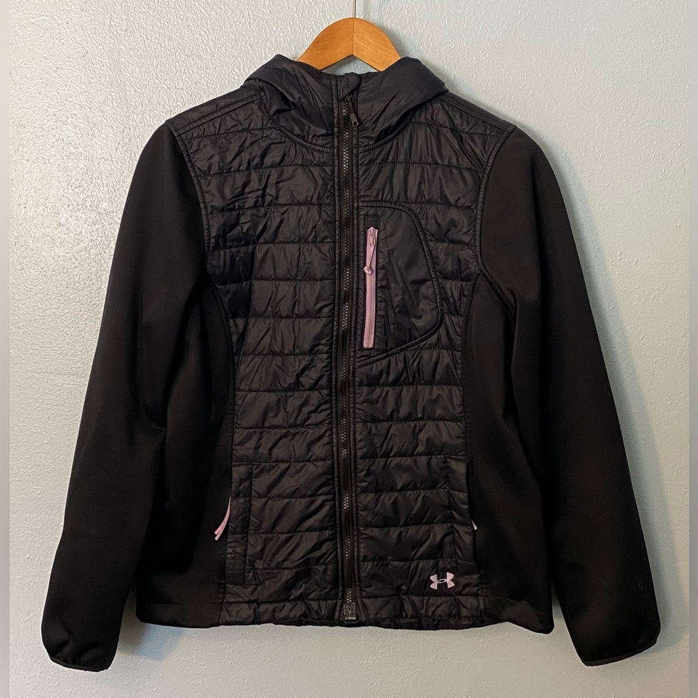 Under Armour Hybrid Coldgear Infrared Storm Jacket with Hood